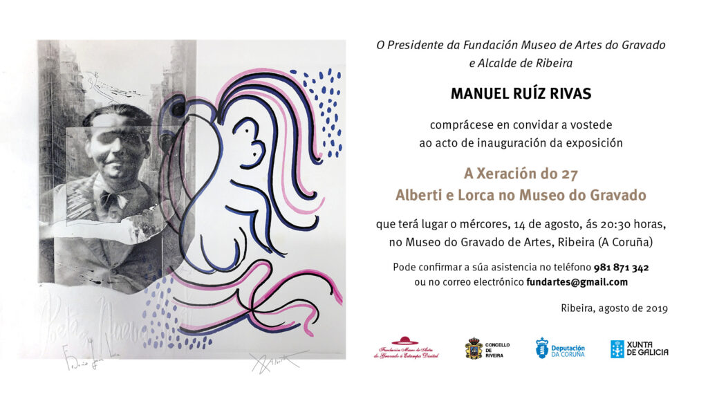 LA GENERACIÓN DEL 27: ALBERTI Y LORCA EN EL MUSEO DEL GRABADO