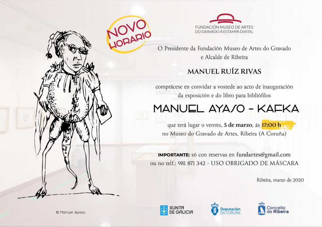 EXPOSICIÓN MANUEL AYASO – KAFKA