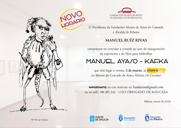 EXPOSICIÓN MANUEL AYASO – KAFKA