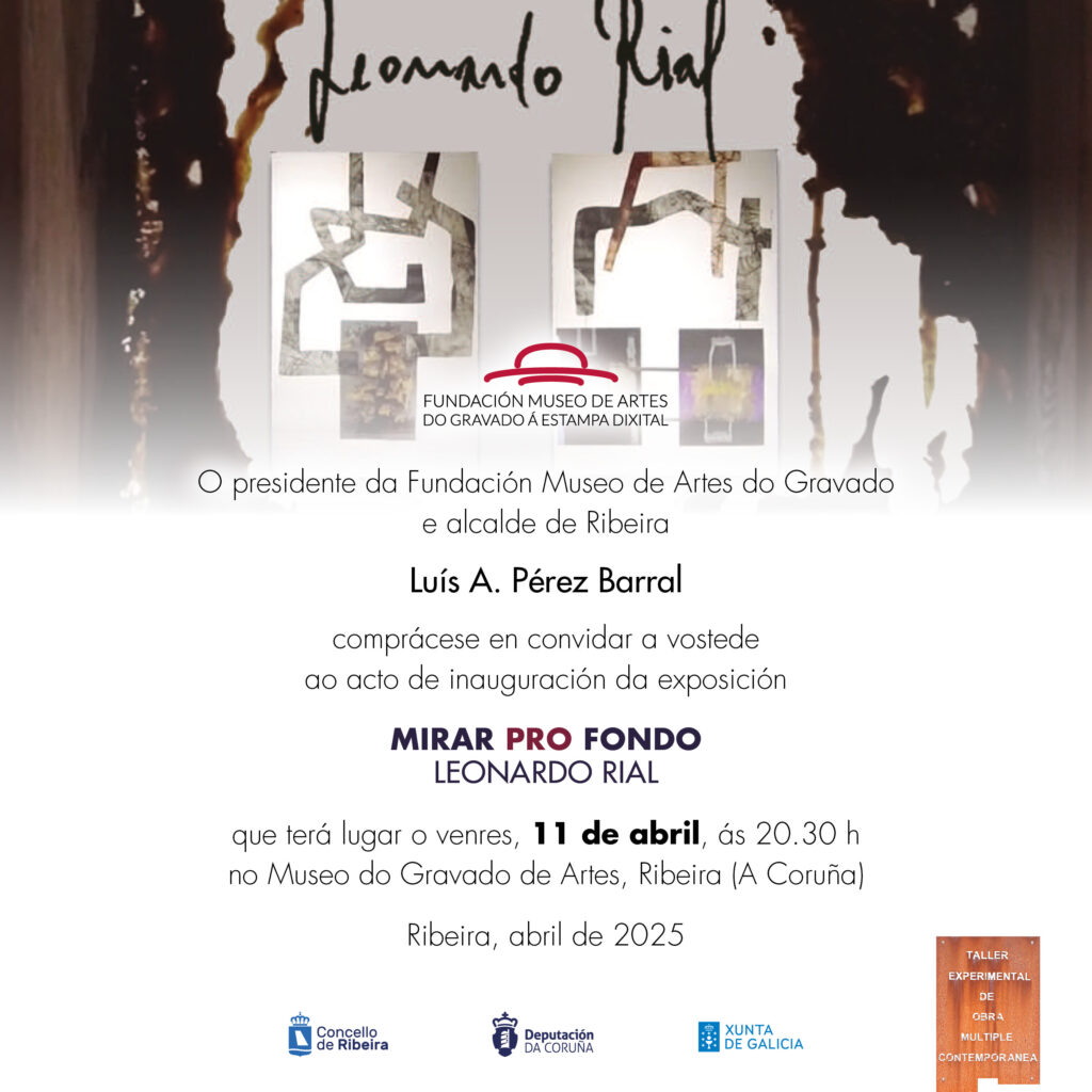 Exposición: MIRAR PRO FONDO. Leonardo Rial