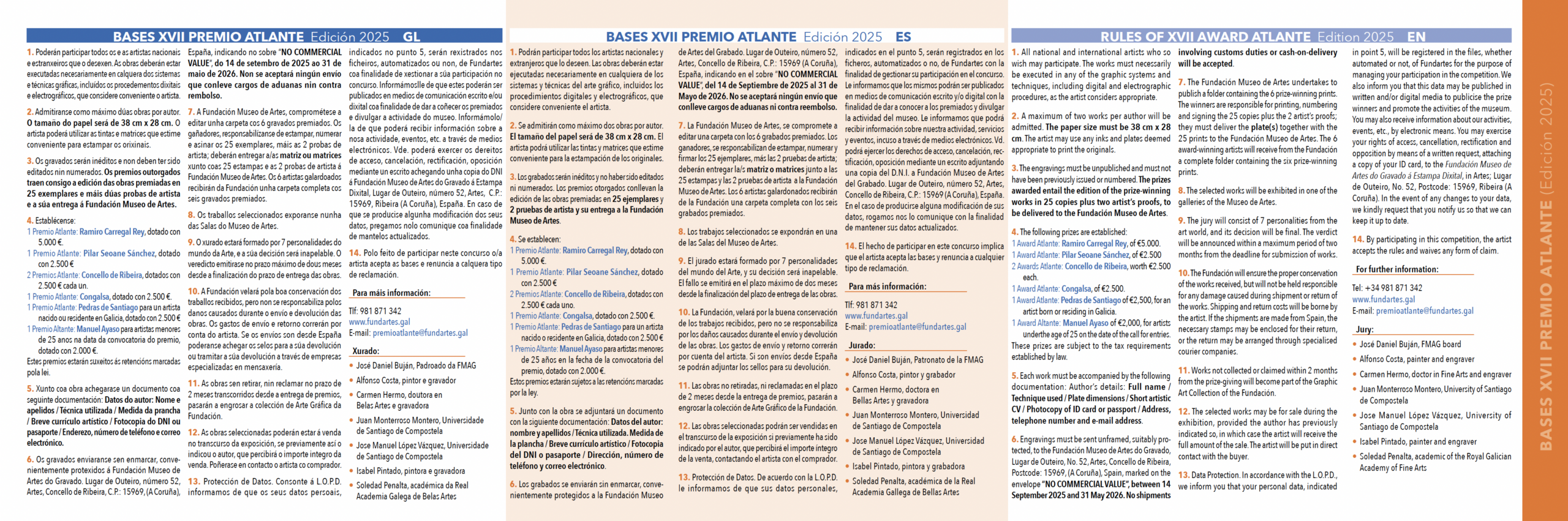 XVII PREMIO ATLANTE DE GRABADO